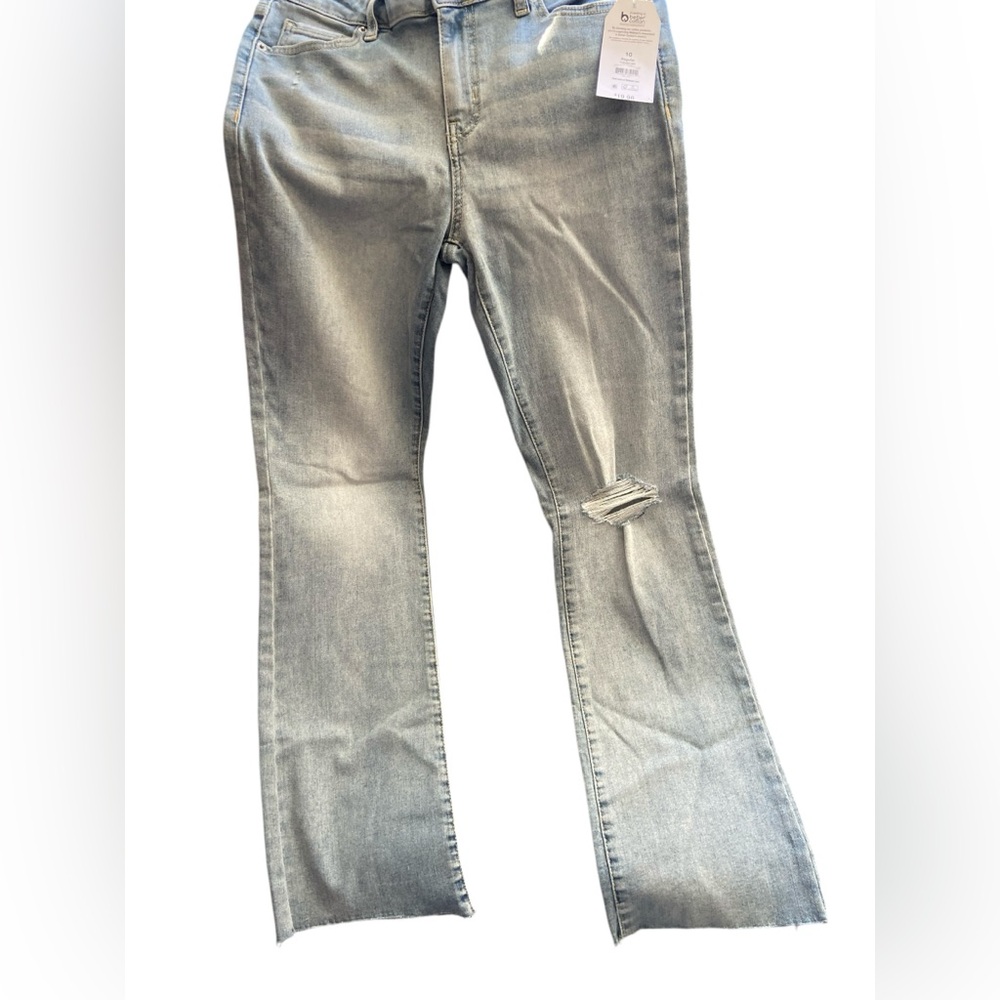 Time & Tru light wash bootcut size 10 NWT